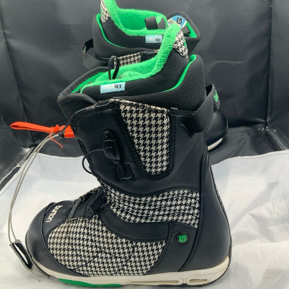 BURTON Snowboard Boots Women 7 EMERALD Truefit Black